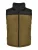 Urban Classics Bodywarmer  olijfgroen / zwart