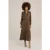 We Fashion Dress Maxi Length Army Green