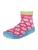 PLAYSHOES Huisschoenen  lichtblauw / kiwi / framboos