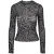 Damescolbertop met lange mouwen Urban Classics aop mesh
