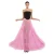Plooirok voor dames Goddiva Gathered A-Line Maxi