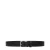 Testoni Zwarte Leren Regular Riem