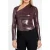 GUESS Petra Oneshoulder Dr Shiny Regal Plum