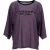 Filosofie van Lorenzo Serafini, gestreept T-shirt in veelkleurig nylon.
