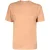 Gebroken wit Diag bruin T-shirt met normale pasvorm