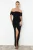 TRENDYOLMİLLA Dames Zwart Effen Maxi Mouwloos Diploma-uitreiking / Gala Recht Avond & Gala Jurk