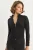 Slim Fit Gebreide Actieve Top met Rits