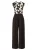 Kraimod Jumpsuit  zwart / wit