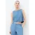 Caroll top light blue denim