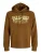 JACK & JONES Sweatshirt  ombergrijs / kiwi / wit