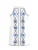 Next Blousejurk  navy / royal blue/koningsblauw / wit