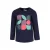 B.Nosy aansluitende longsleeve met print – donkerblauw