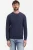 No Excess Trui ronde halsdonkerblauw, Melange