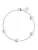 PURELEI Armband ‘Malahi’  zilver / parelwit