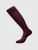 zd ZERO DEFECTS Kniekousen ‘Mercerized cotton knee socks’  bourgogne