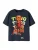 NAME IT Shirt ‘NKMarturo Brainr’  navy / bruin / geel / oranje