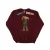 Star Wars Dames/Dames Chewbacca Kerstverlichting Sweatshirt (Bourgondië)