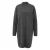 Dames tricot jurk met hoge kraag en ribdetails COMMA