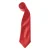 Premier Kleuren Heren Satin Clip Tie (Pakket van 2) (Rood)