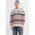 JACK & JONES kersttrui gebreid donkergroen