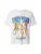 JACK & JONES Shirt ‘JORWATERCOLOUR’  hemelsblauw / goud / wit