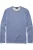OLYMP Casual Trui ronde hals rook blauw, Effen