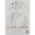 Marc Cain Muts van wol kasjmier met labeldetail