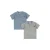 Dirkje T-shirt – blauw/beige (set van 2)