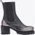 PINKO Parry Tronchetto Pelle Vitello Black/gunmetal
