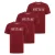 MUSTANG Shirt  rood / wit