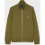 Paul Smith Mens Reg Fit Zip Sweat Zebra Olive Green