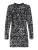 Bershka Jurk  beige / opaal / mokka / zwart