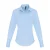 Premier Dames/dames Stretch Fit Poplin Blouse met lange mouwen (Lichtblauw)