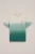 WE Fashion – Jongens T-shirt met dip-dye – Regular fit – Donkergroen – Katoen –
