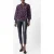 French Connection Aden Ruched Cuff Top Black