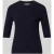 Christian Berg Woman Gebreide pullover met 1/2-mouwen en ronde hals