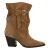 Sacha western suède laarzen – camel
