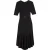 Ted Baker Samalee Gebreide Rok Met Zwierige Rand, Midi-jurk, Zwart