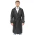Heren leren volledige lengte trenchcoat-Appleton