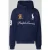 Polo Ralph Lauren Hoodie met labelstitchings en kangoeroezak