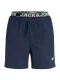 Jack & Jones Junior Zwemshorts ‘JPSTMAUI’  navy / zwart / wit
