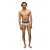 Reebok Wiggins-slips voor heren (set van 3) (Zwart/Wit/Grijs)