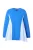 Ulla Popken Sweatshirt  azuur / blauw denim / wit