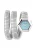Philipp Plein Watches Analoog horloge ‘Snake Hexagon’  zilver