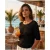 Damesblouse met lange mouwen
