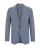 WE Fashion Heren slim fit blazer van linnenmix
