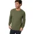 Threadbare Heren Yarra-trui met structuur, normale pasvorm (Olijf)