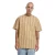 Dames-T-shirt Urban Classics Printed Pinstripe