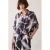 Summum top met print – donkerblauw