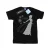 Disney Dames/Dames Frozen Elsa Kerst Silhouet Katoenen Vriendje T-shirt (Zwart)